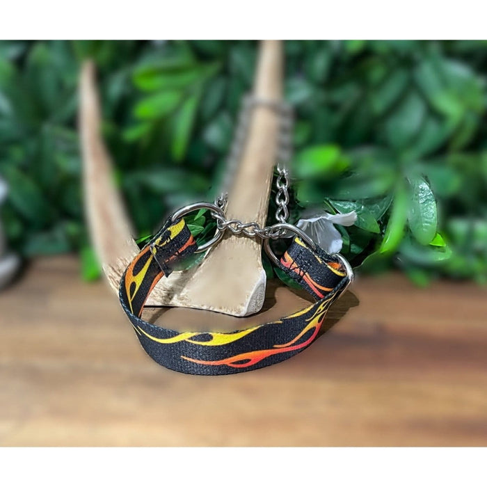 Dogtraining101 Large Martingale Hot Rod Design