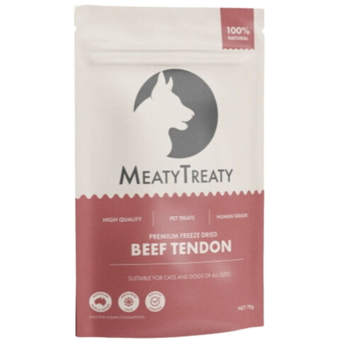 MEATY TREATY MEATY TREATY FREEZE DRIED BEEF TENDON DOG & CAT 70G