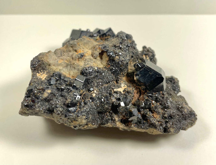 Melanite Garnet Cluster 153g - Smokin Resin Company