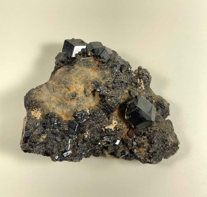 Melanite Garnet Cluster 153g - Smokin Resin Company