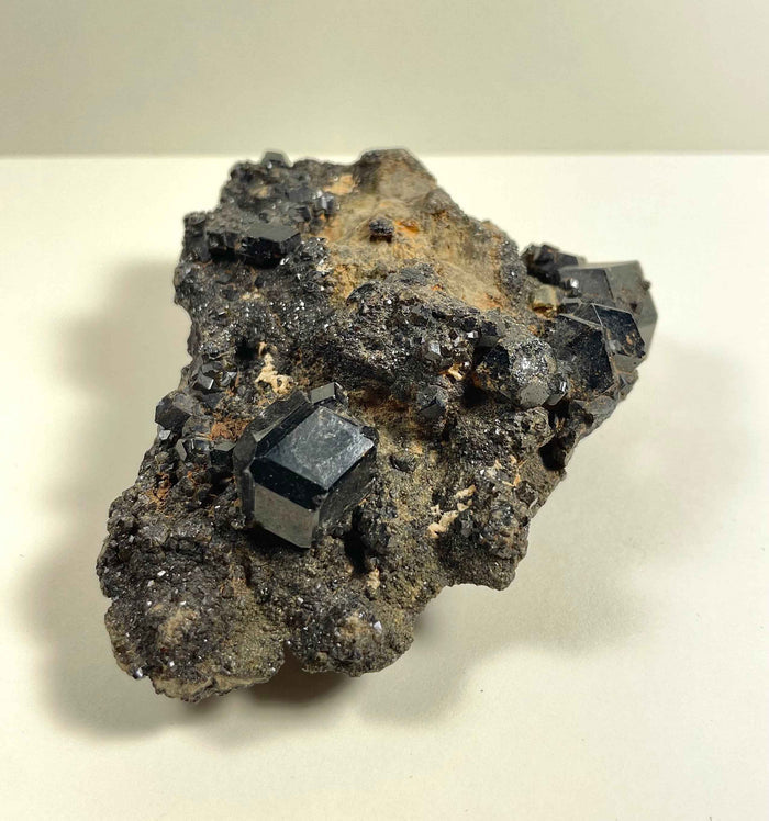 Melanite Garnet Cluster 153g - Smokin Resin Company