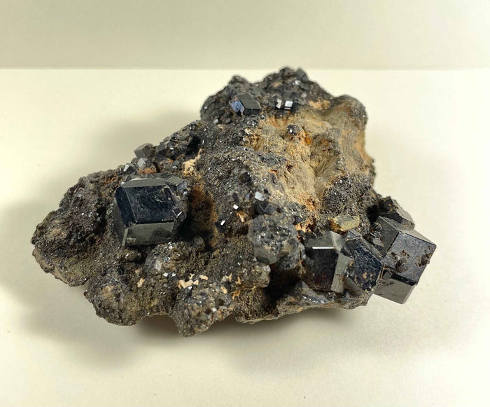 Melanite Garnet Cluster 153g - Smokin Resin Company