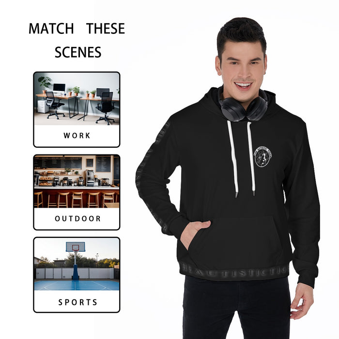 Mickey Face Off Hoodie - Black