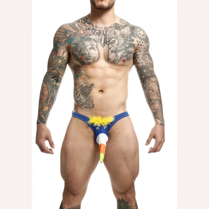 Mob Bikini Toucan Royal Blue Small Intimates Adult Boutique