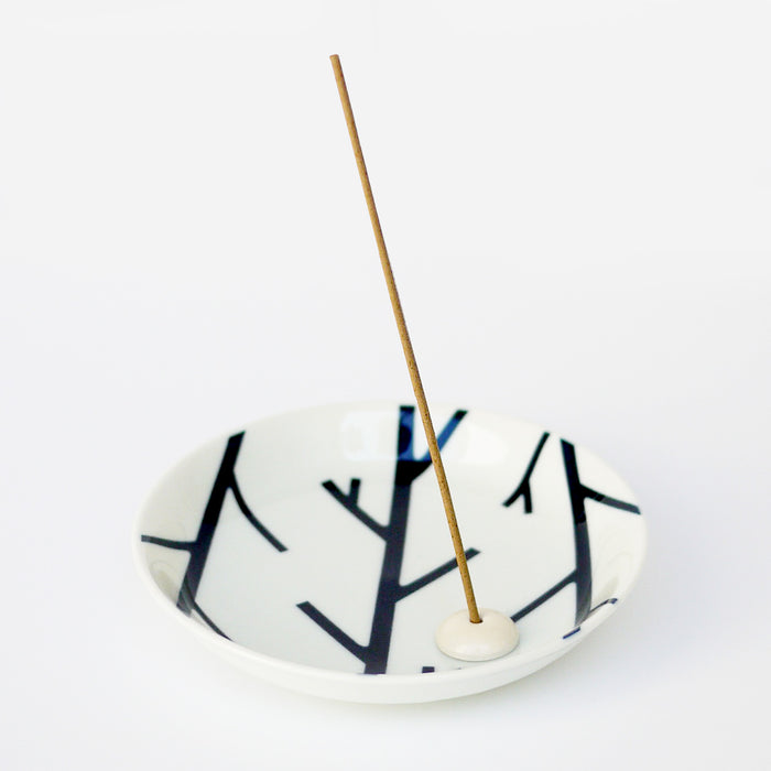 MOd MoTif CoLleCTiOn: Incense Plate - Round Woody