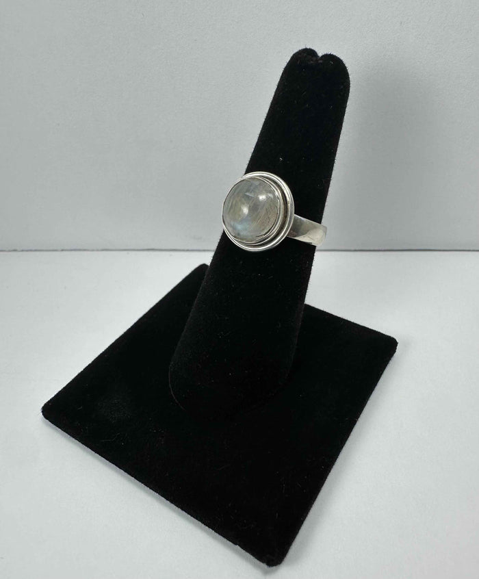 Moonstone Ring - Size 6 - Smokin Resin Company