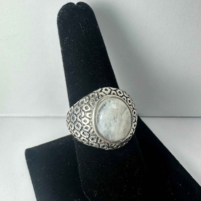 Moonstone Ring - Size 8.5 - Smokin Resin Company