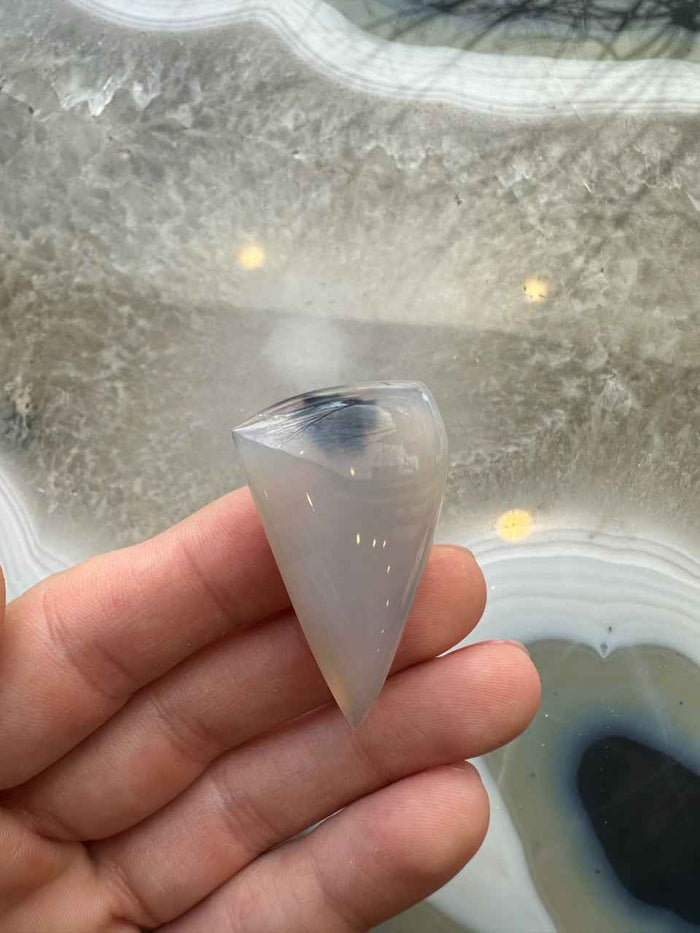 Moss Agate Cabochon