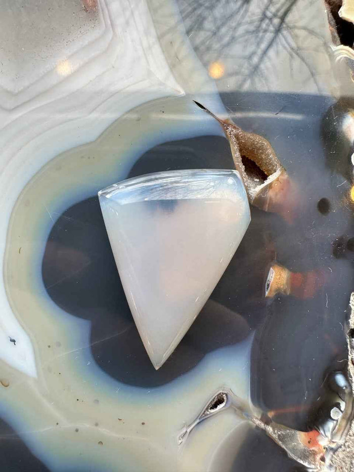 Moss Agate Cabochon