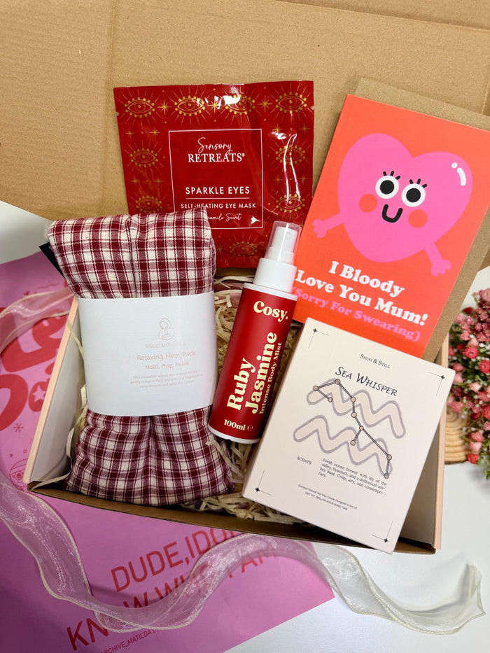 Mother’s Birthday Serenity Spa Night Gift Box for Mum | Snug & Still Pamper