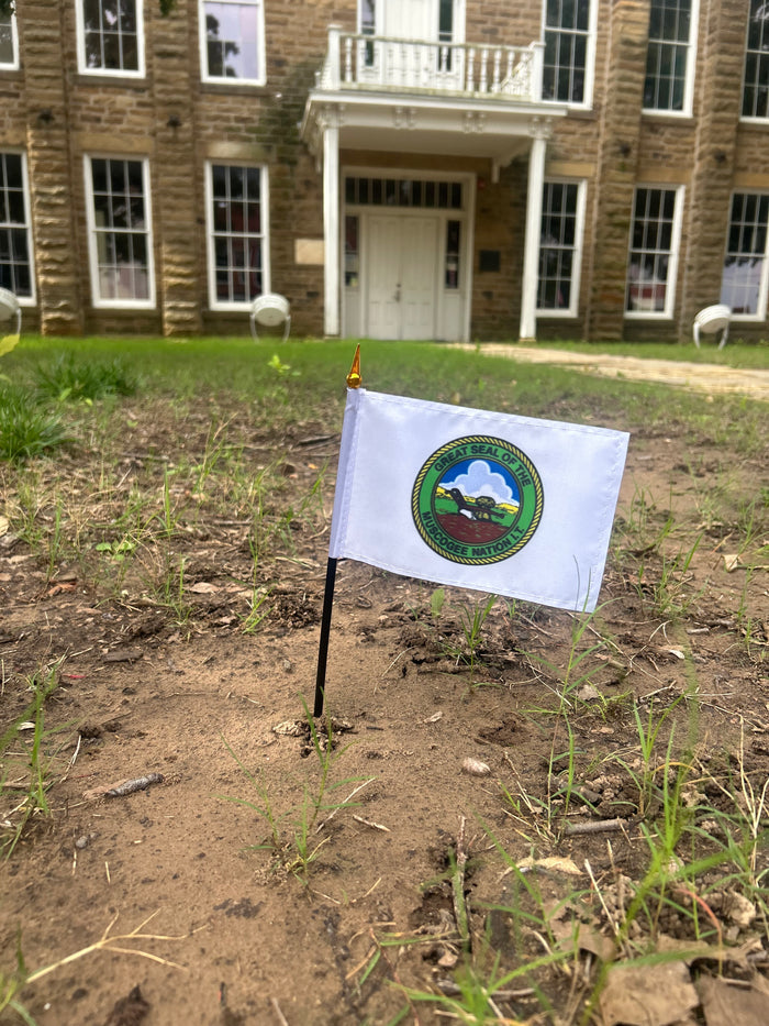 Mvskoke Flag - 4" x 6" Double Sided