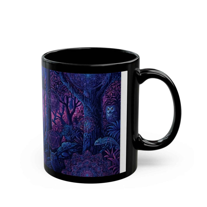 Mystical Night Forest Coffee Mug