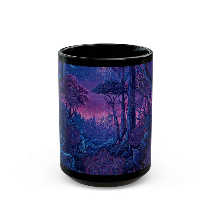 Mystical Night Forest Coffee Mug