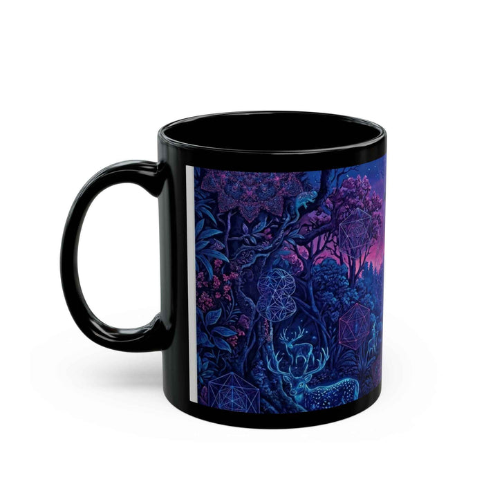 Mystical Night Forest Coffee Mug