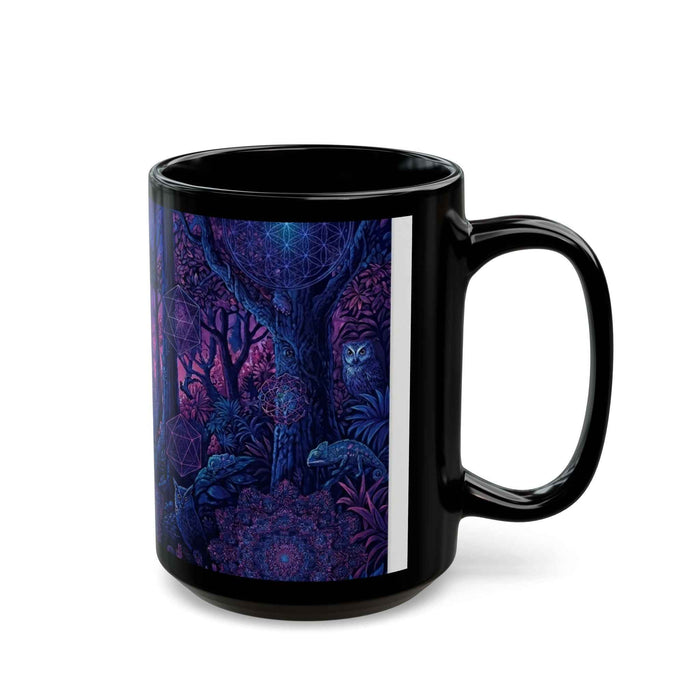 Mystical Night Forest Coffee Mug