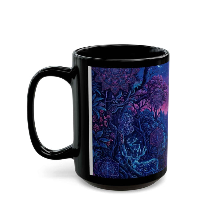 Mystical Night Forest Coffee Mug