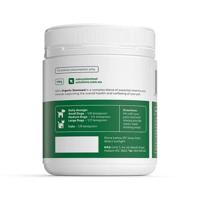 NAS NAS Organic Seaweed Dog Powder 300g