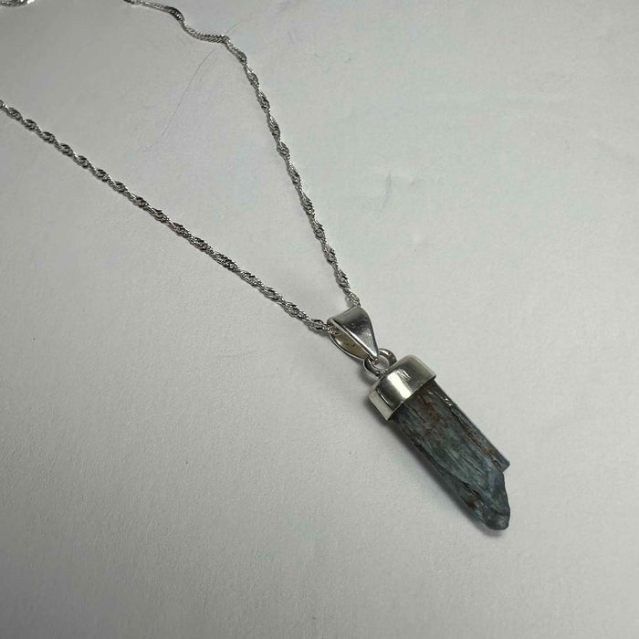 Natural Aquamarine Beryl Pendant