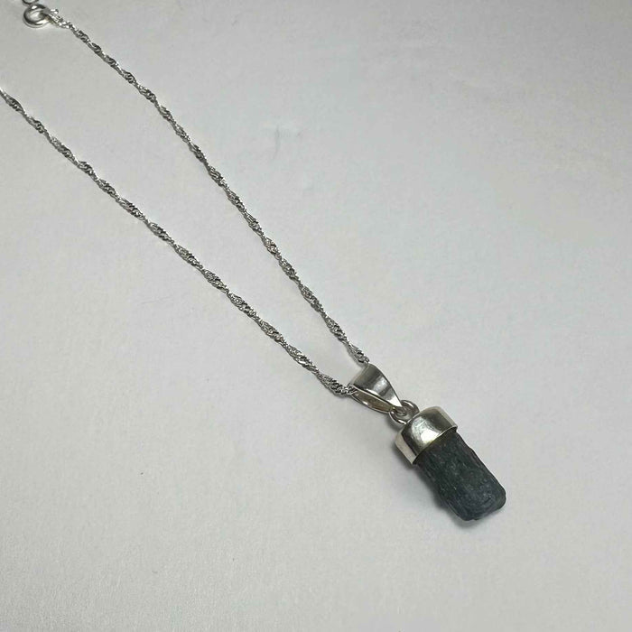 Natural Aquamarine Beryl Pendant