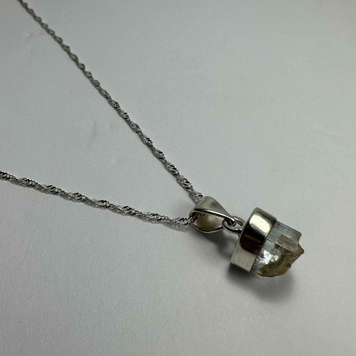 Natural Aquamarine Beryl Pendant