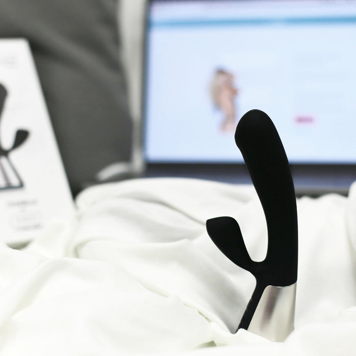OhMiBod Fuse Interactive Dual Stim - Black Intimates Adult Boutique