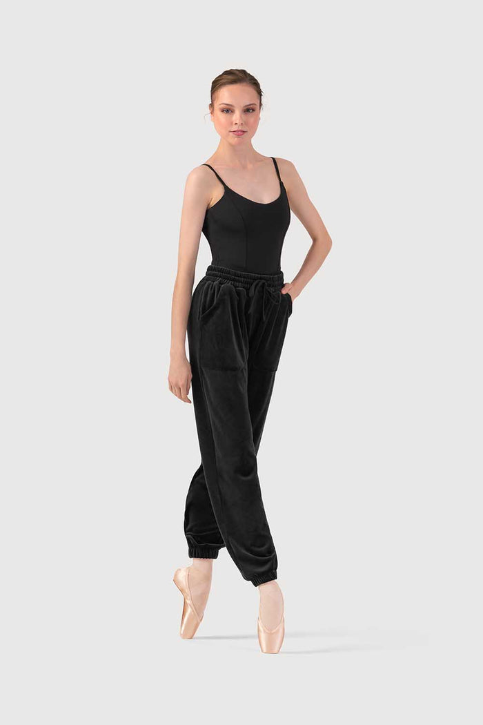P580003 - Bloch Gloria Womens Velvet Sweatpant