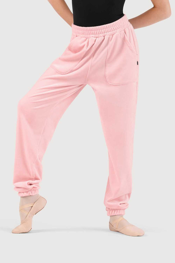 P580004G - Bloch Nicole Girls Velvet Sweatpant