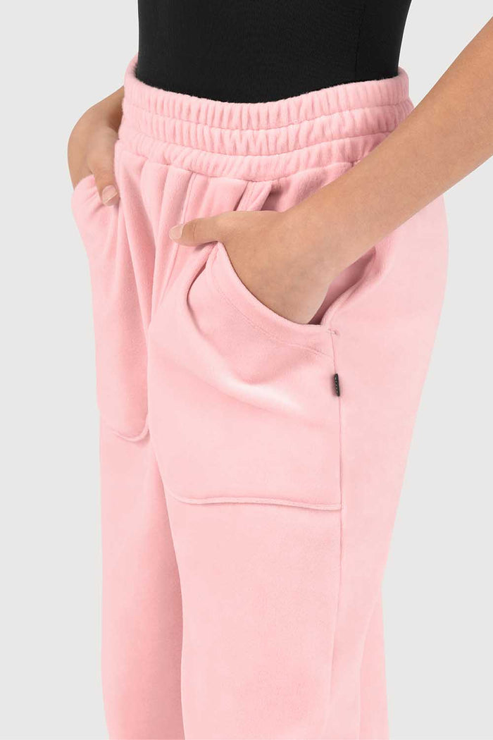 P580004G - Bloch Nicole Girls Velvet Sweatpant