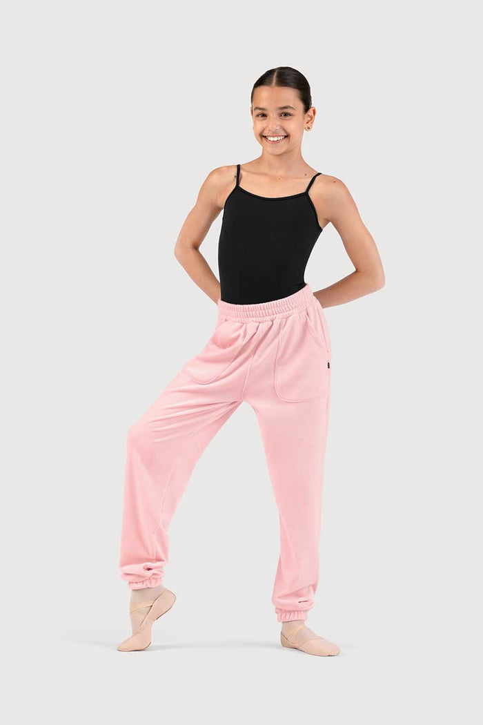 P580004G - Bloch Nicole Girls Velvet Sweatpant