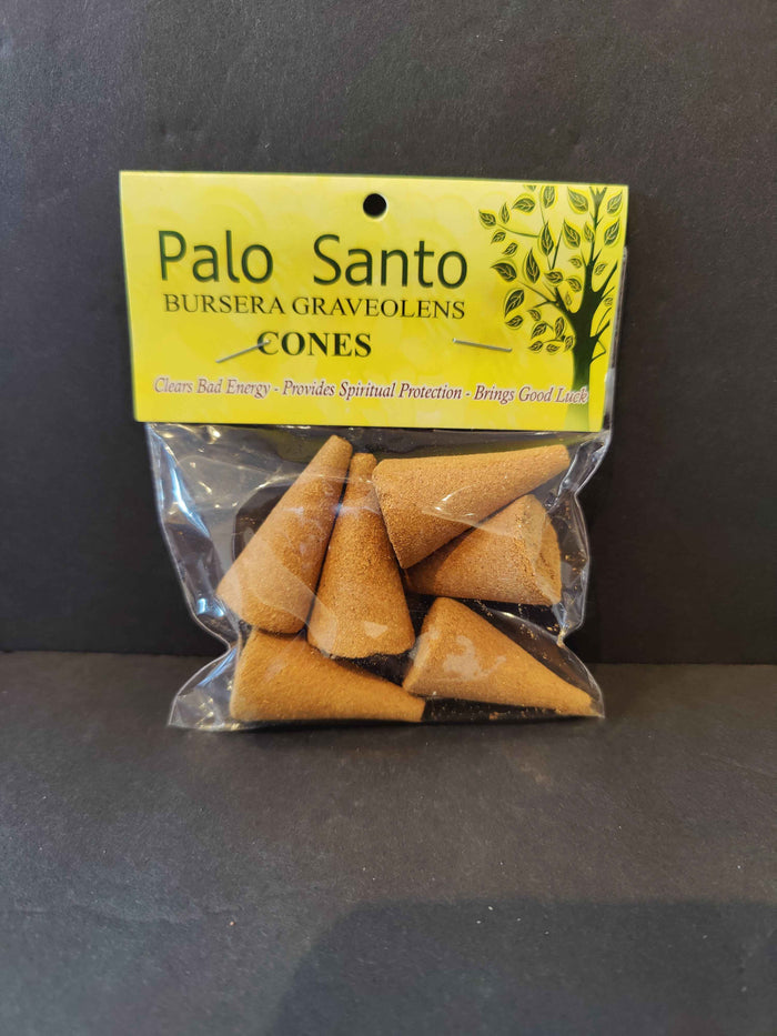 Palo Santo Cone Incense - Smokin Resin Company