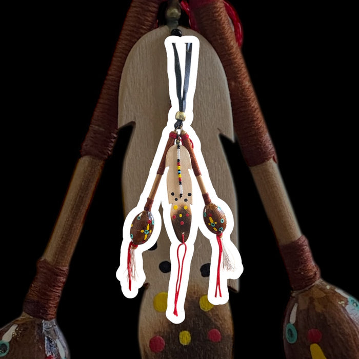 Paper Shell Rearview Mirror Hanger Rattles
