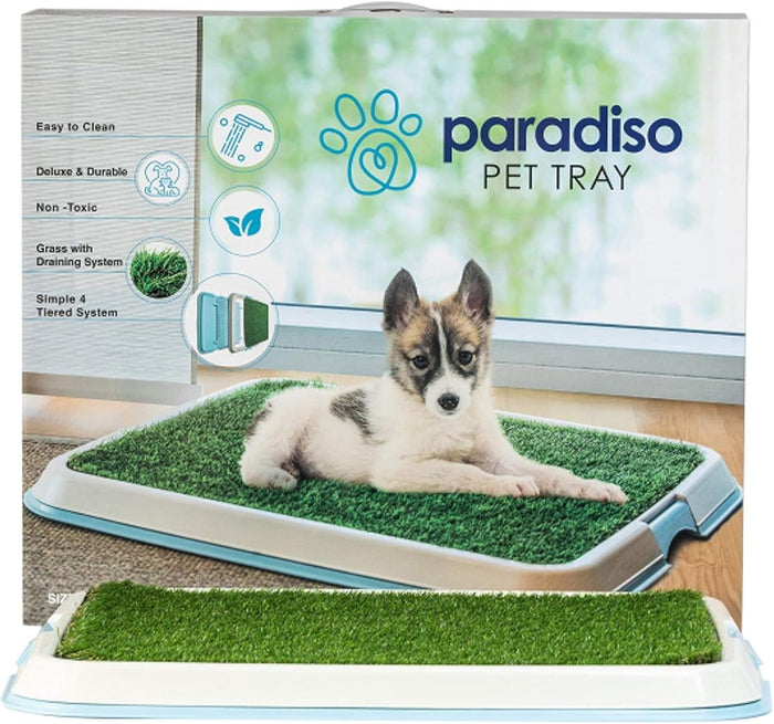 Paradiso PARADISO Pet Tray 65cm*55cm*4cm, with Astro Turf, in Door Training