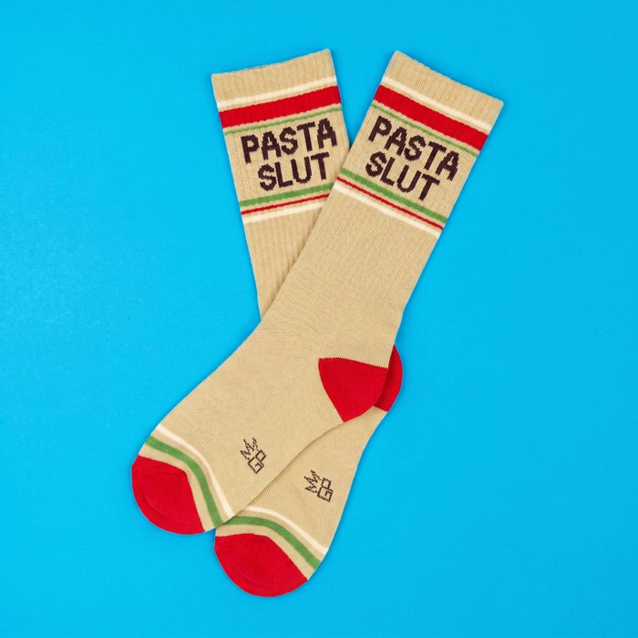 Pasta Slut Gym Crew Socks