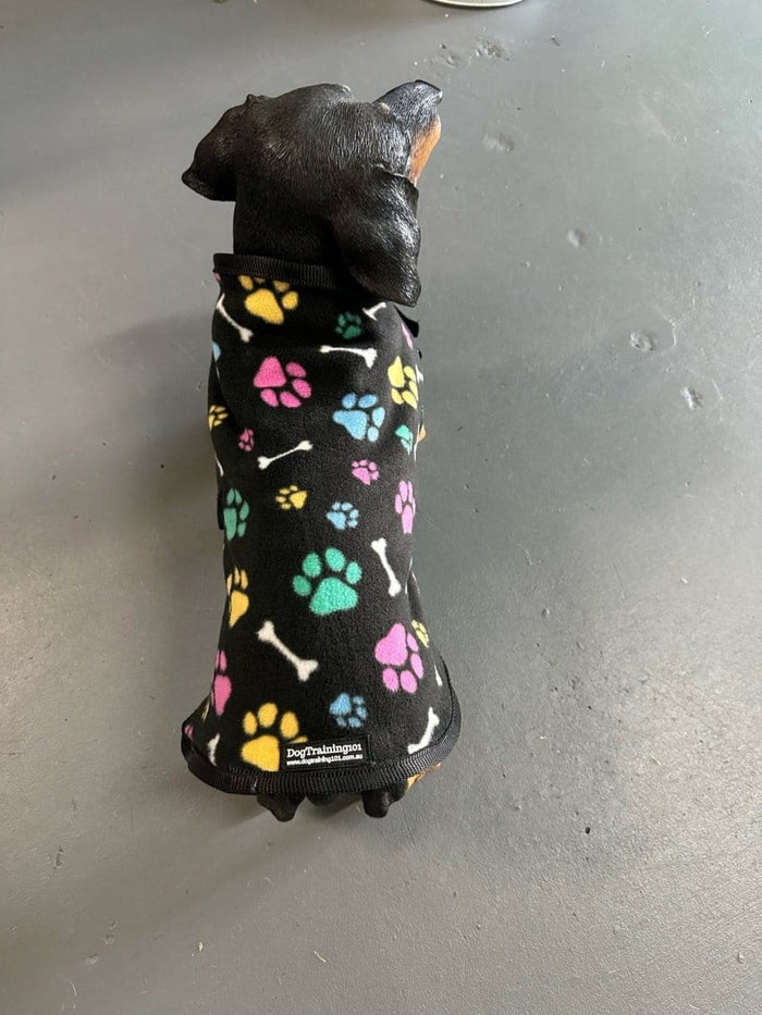Dogtraining101 Paw and Bone Indoor Winter Jacket