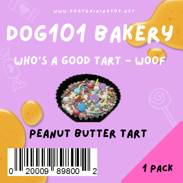 Pawfect Treats Peanut Butter Tart Biscuit