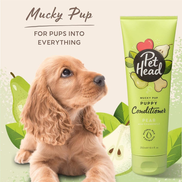 Pet Head Pet Head Mucky Pup Puppy Conditioner | Pear Scent | Conditioner for Puppies
