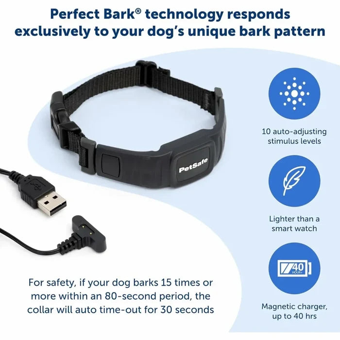 Pet Safe PetSafe Rechargeable Nano Bark Collar - PBC00-17758