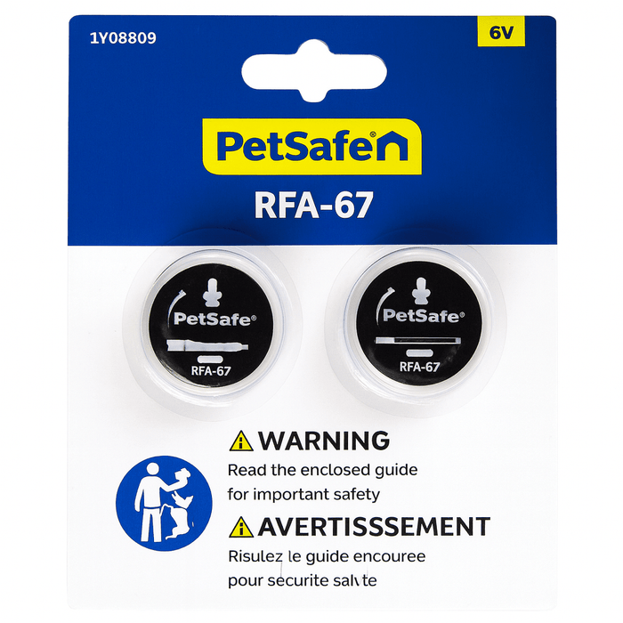 Pet Safe PetSafe RFA-67 Replacement Battery - 2-Pack