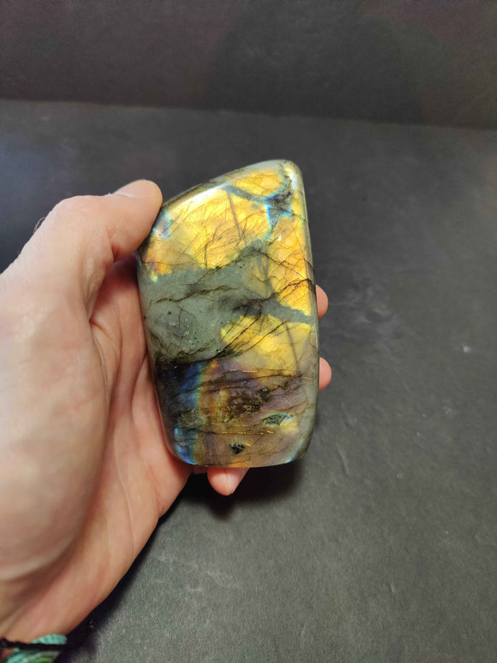 Polished Labradorite Free Form Sculpture - Smokin Resin Company