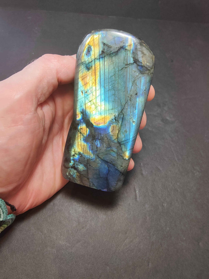 Polished Labradorite Free Form Sculpture - Smokin Resin Company