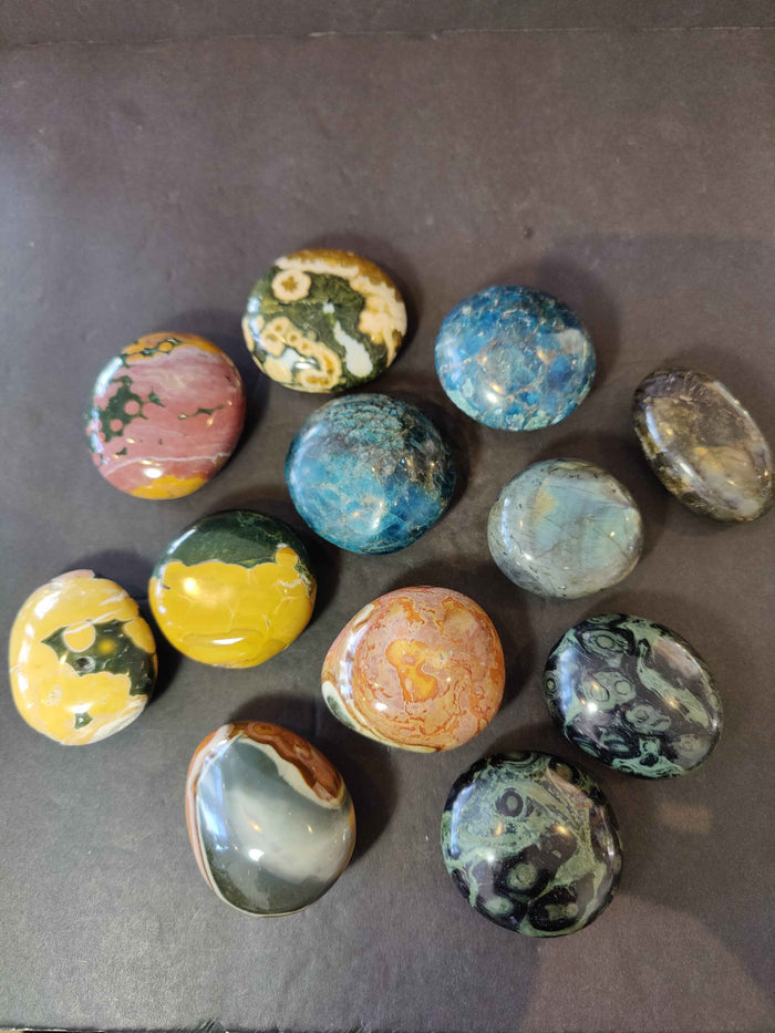 Polished Palmstone Assorted Stones - Smokin Resin Company