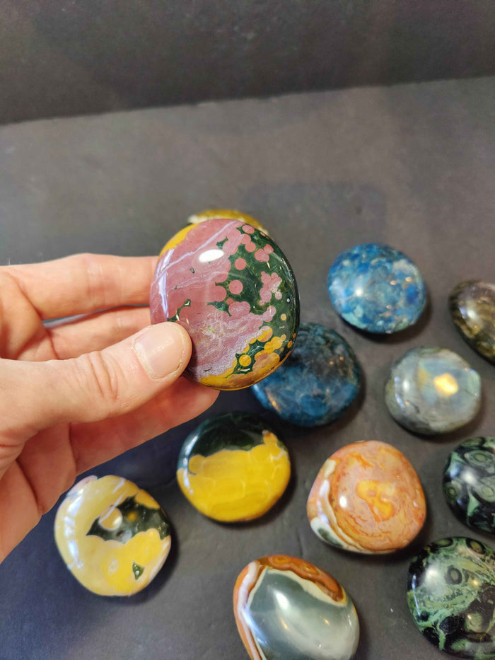 Polished Palmstone Assorted Stones - Smokin Resin Company