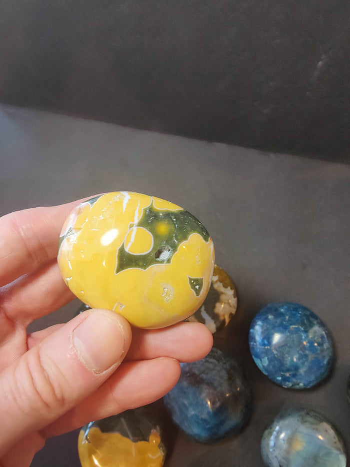 Polished Palmstone Assorted Stones - Smokin Resin Company
