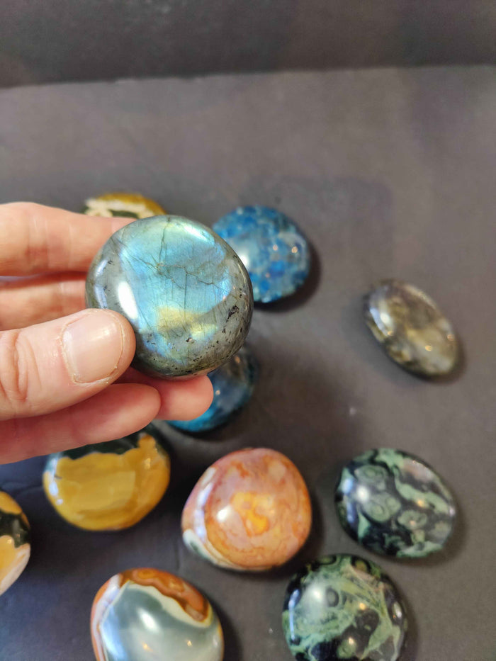 Polished Palmstone Assorted Stones - Smokin Resin Company