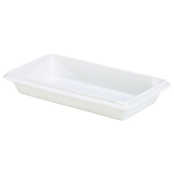 Porcelain Gastronorm Dish 1/3 Size 6cm