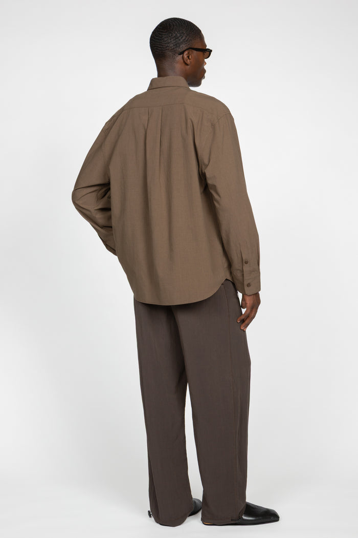 Primary Big Pocket Shirt - Brown