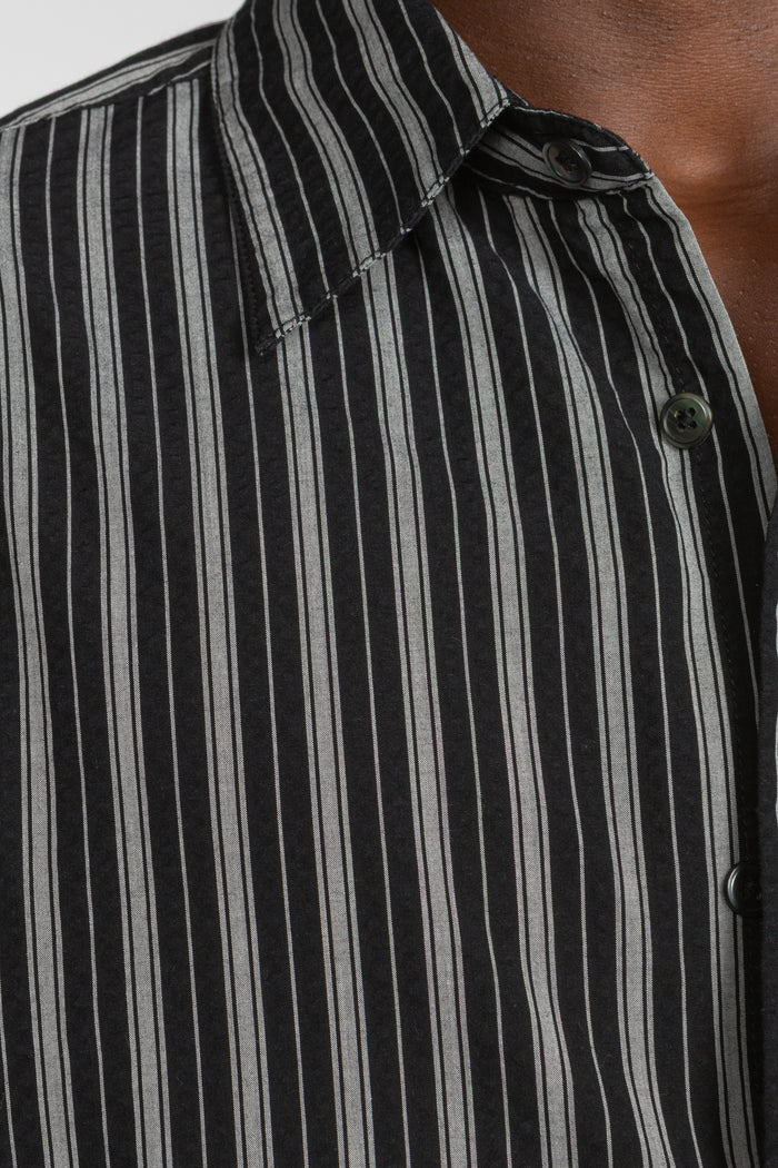 Primary Shirt - Black / Grey Multi Stripe