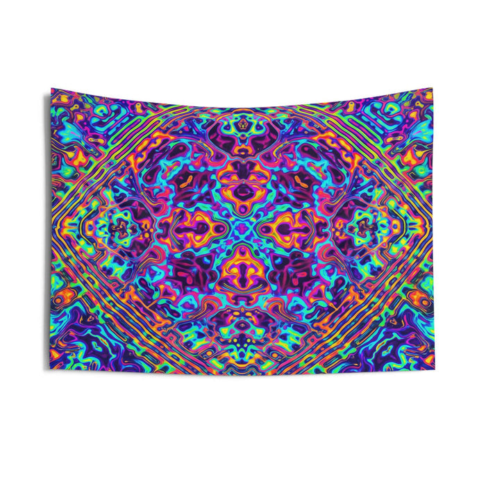 Psychedelic Kaleidoscope Wall Tapestry - Smokin Resin Company
