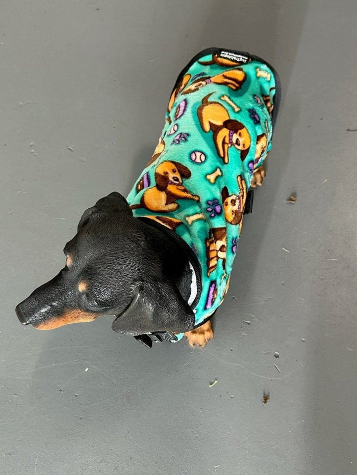 Dogtraining101 Puppy Dog and Food Indoor Winter Jacket