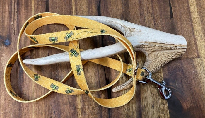 Dogtraining101 Puppy/Small Dog Bee 1.2m x 16mm Lead